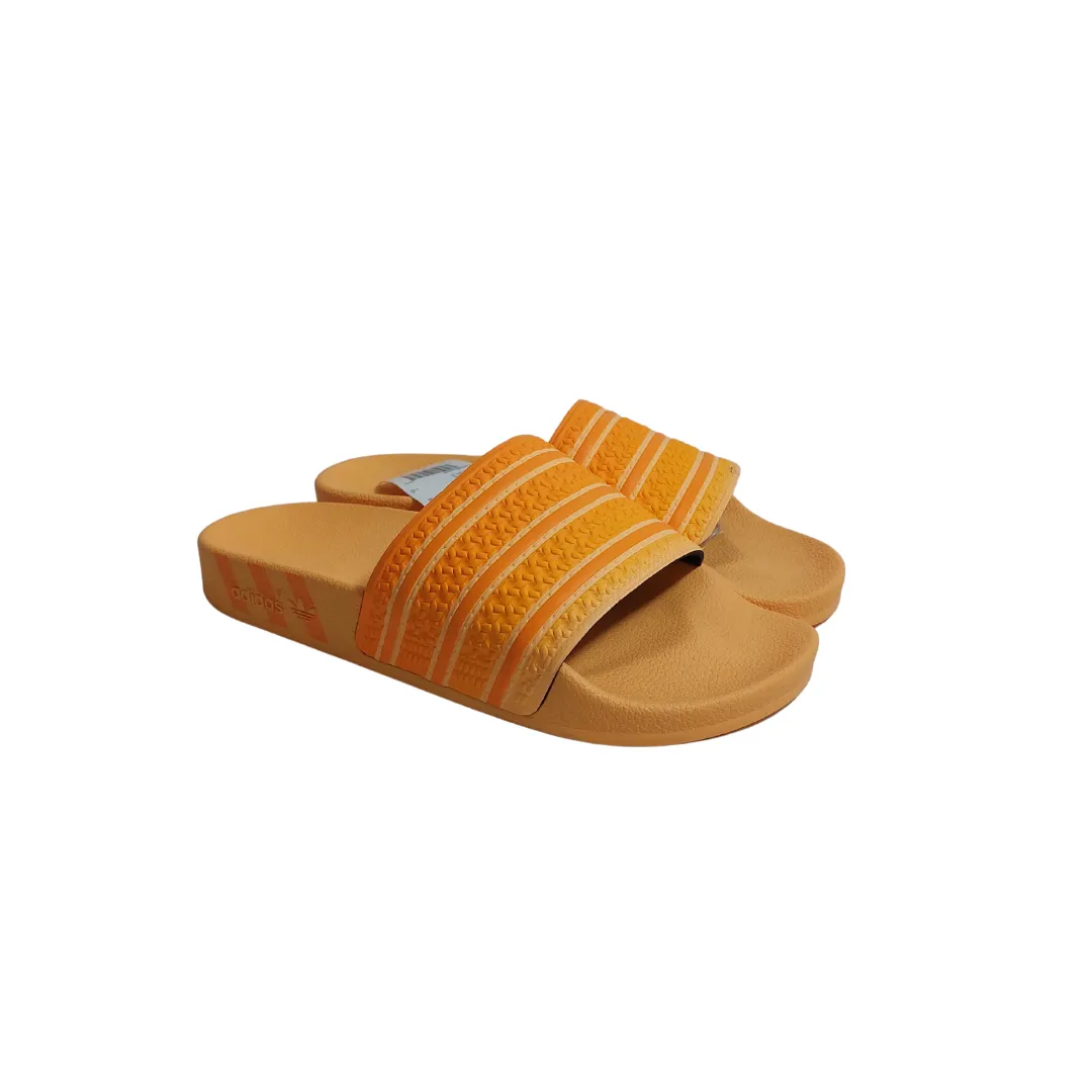 Adidas Orange Adilette J Slides | Brand New |