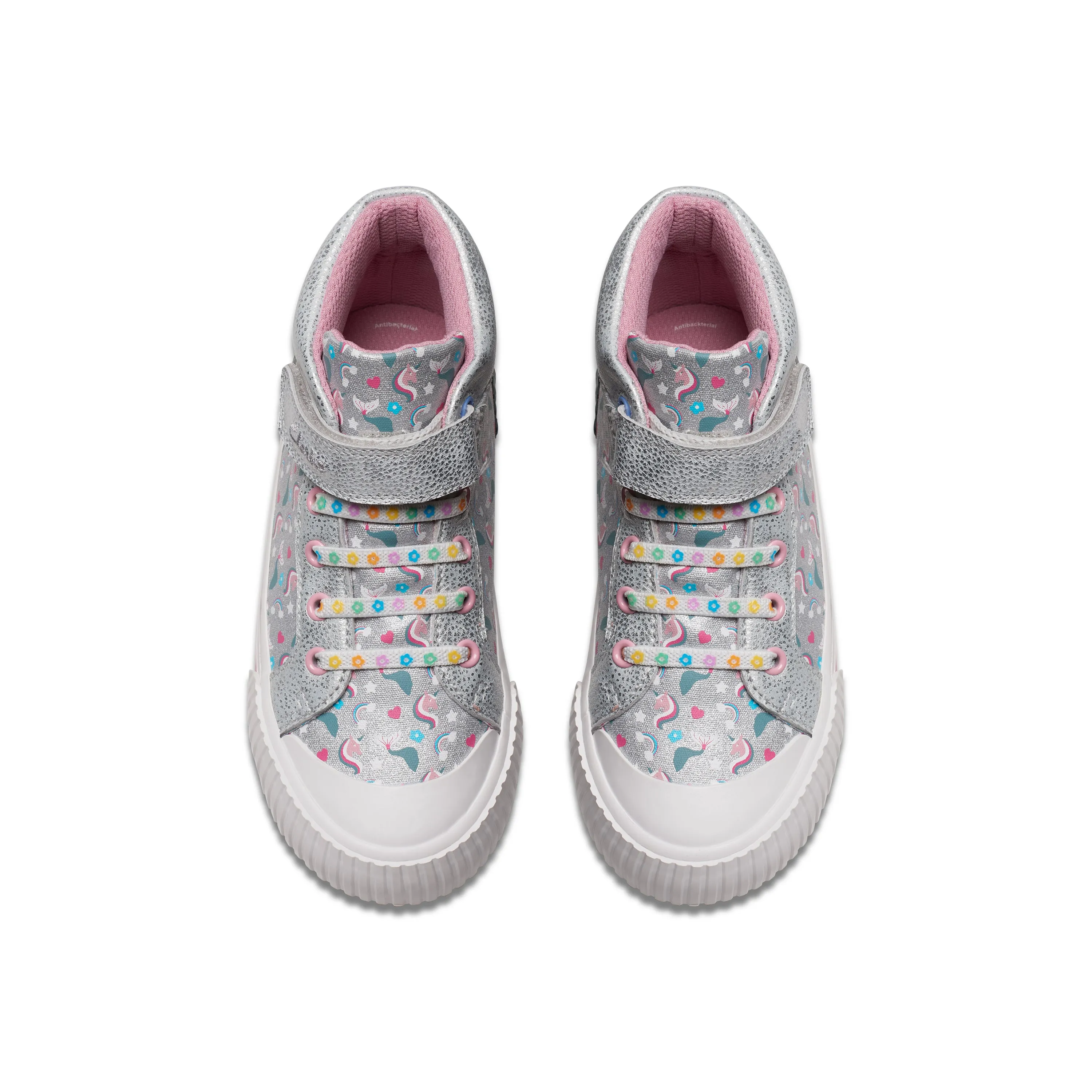 Clarks - FoxingHaloHiK - Silver