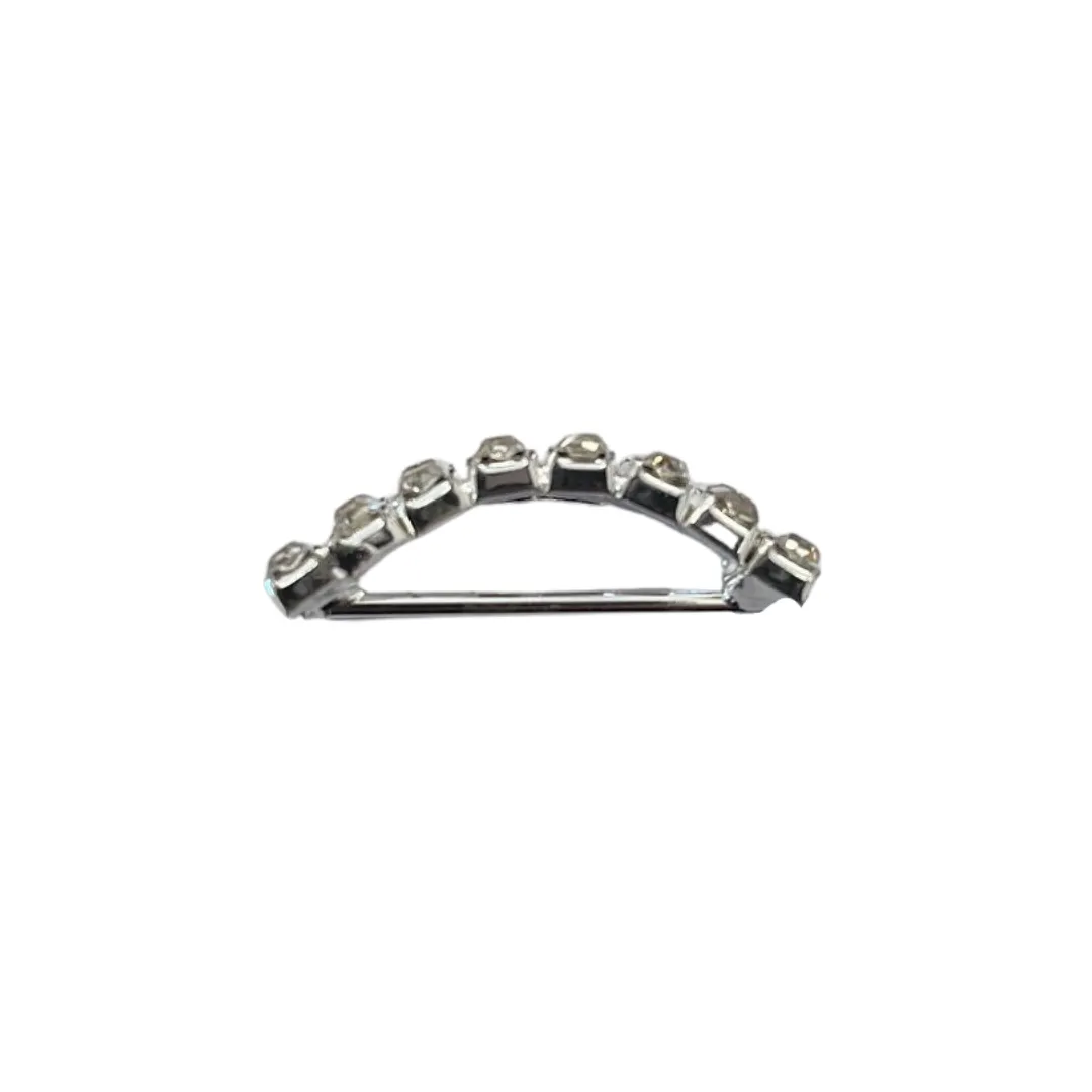 Dana Pump Buckles - Crystal Clear Diamante