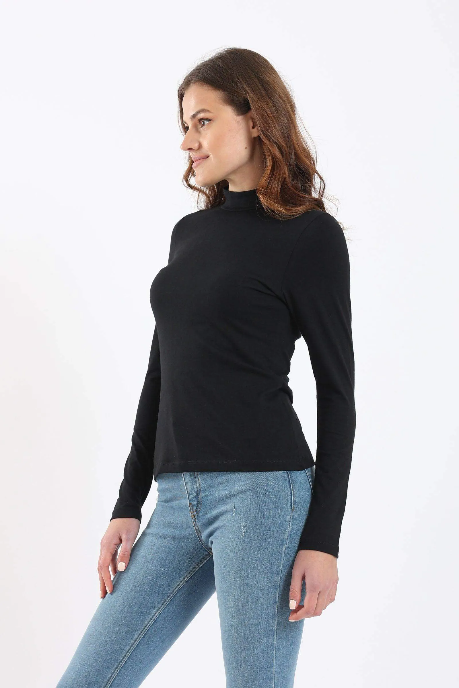 High Neck Slip on Top