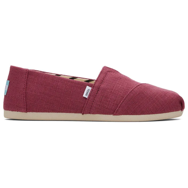 Vintage Pink Heritage Canvas Slip On